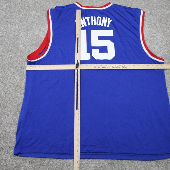 Carmelo Anthony Jersey Men's 4XL Reebok Nuggets 1975-76 Hardwood Classics HWC - Picture 7 of 10